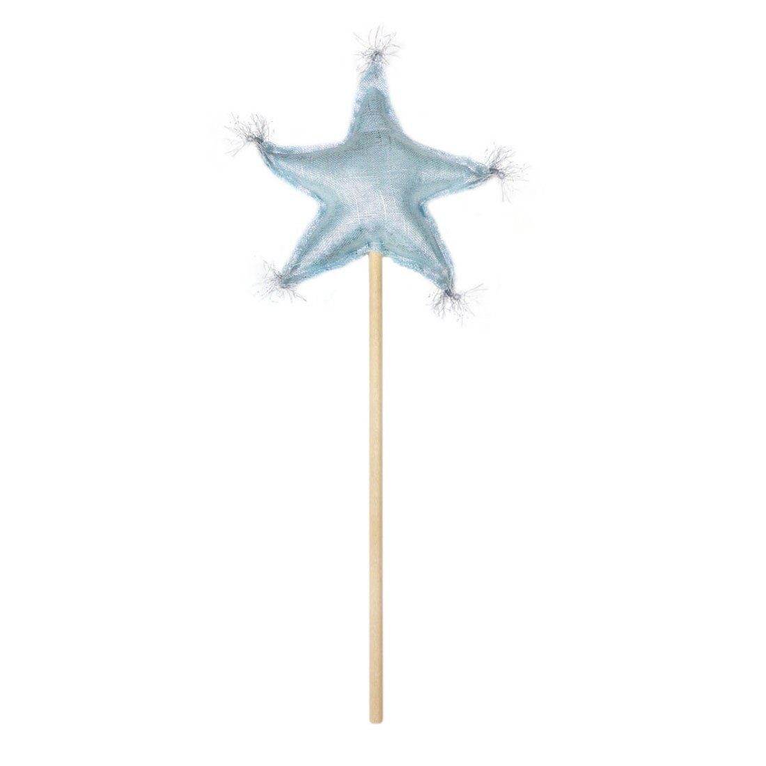 Metallic Linen Wand | Aqua