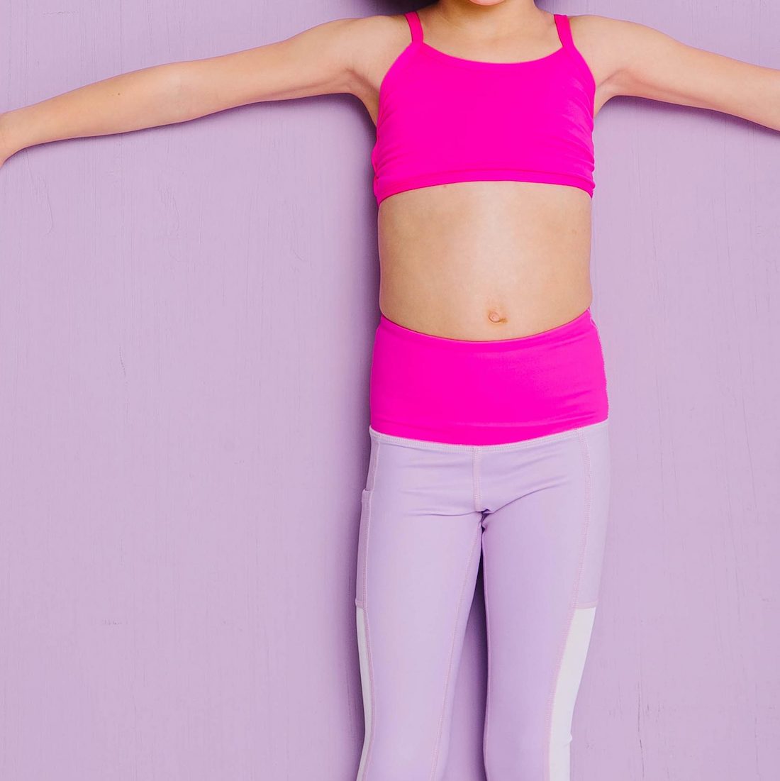 Mini Lexi Bralette | Neon Pink