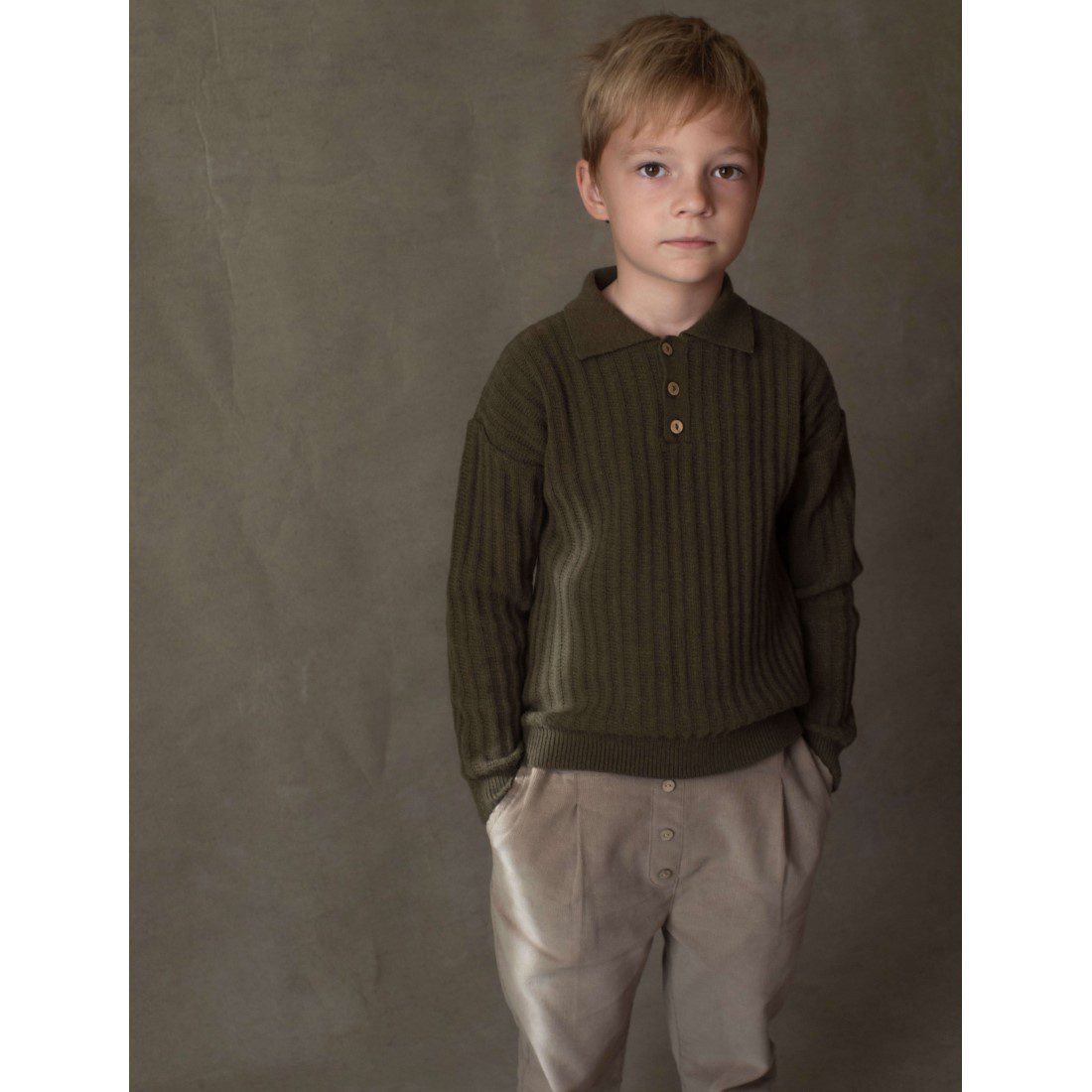 Taupe Chino Trousers