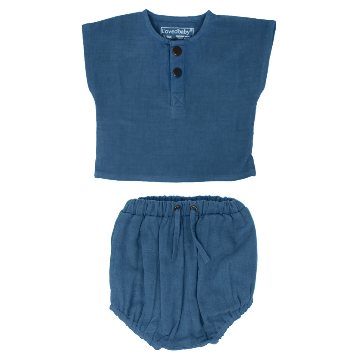 Muslin Tee & Shorties | Pacific