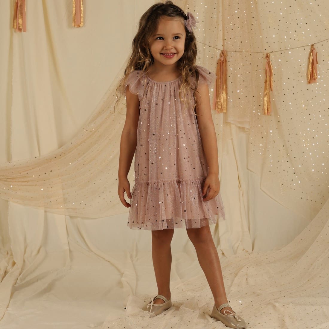 Edie Dress | Rose Stars