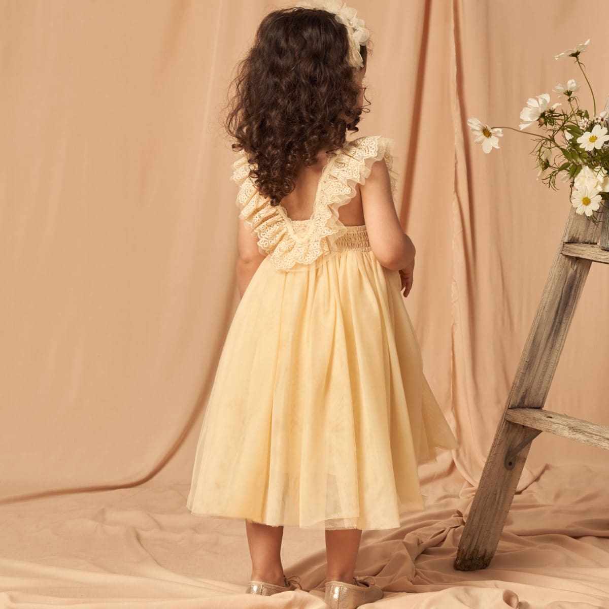 Dorthea Dress | Champagne