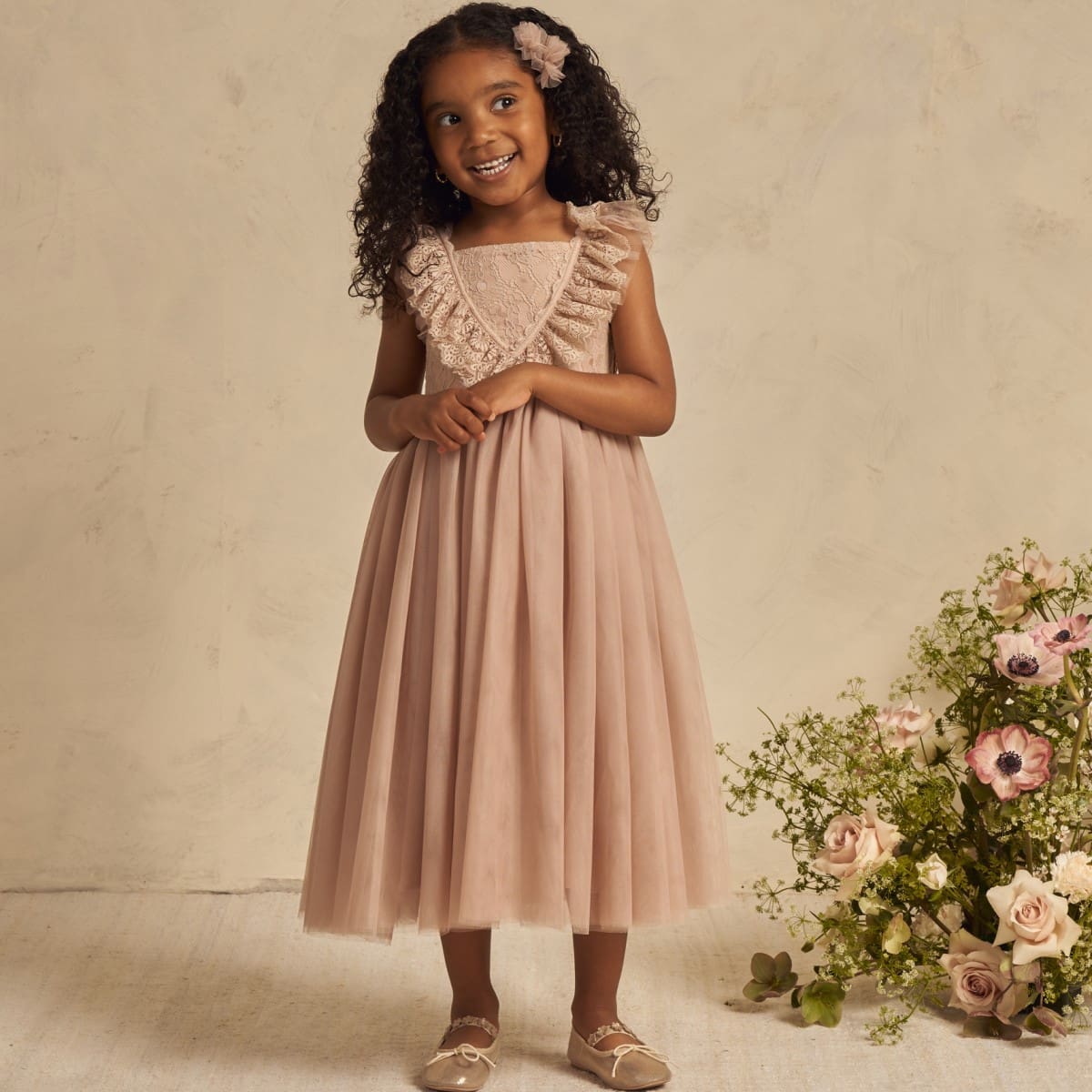 Dorthea Dress | Rose