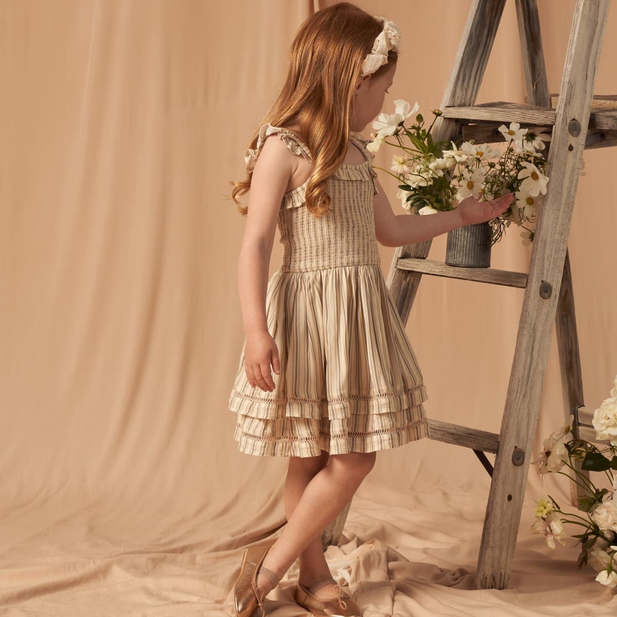 Birdie Dress | Cypress Stripe