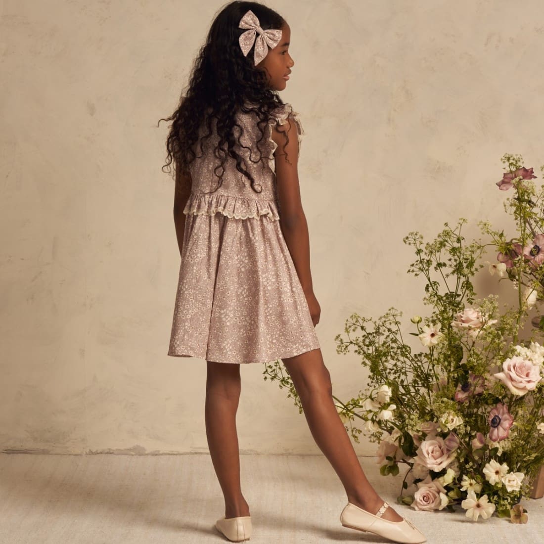 Alice Dress | Lavender Brown