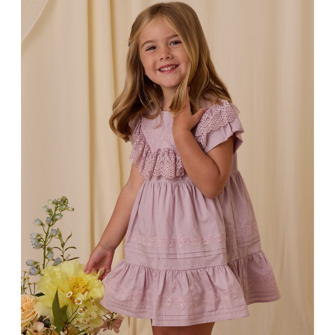 Goldie Dress | Lavender