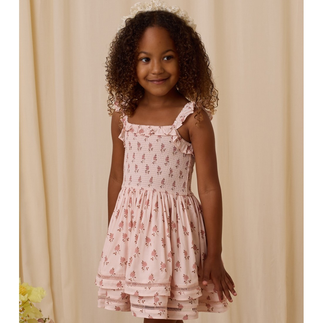 Birdie Dress | French Rose