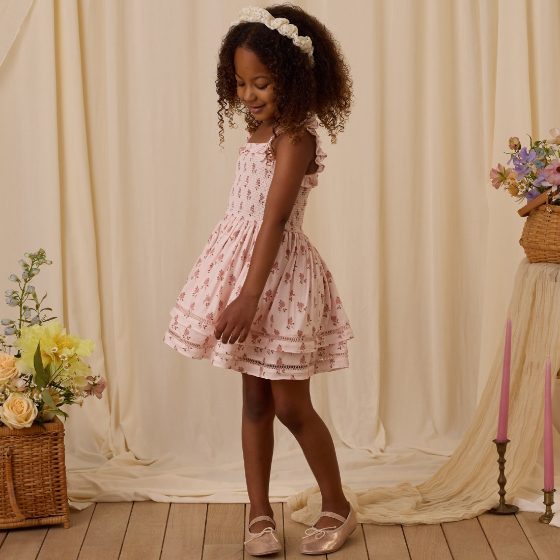 Birdie Dress | French Rose