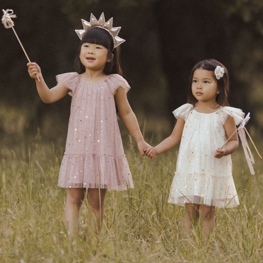 Edie Dress |  Champagne Stars