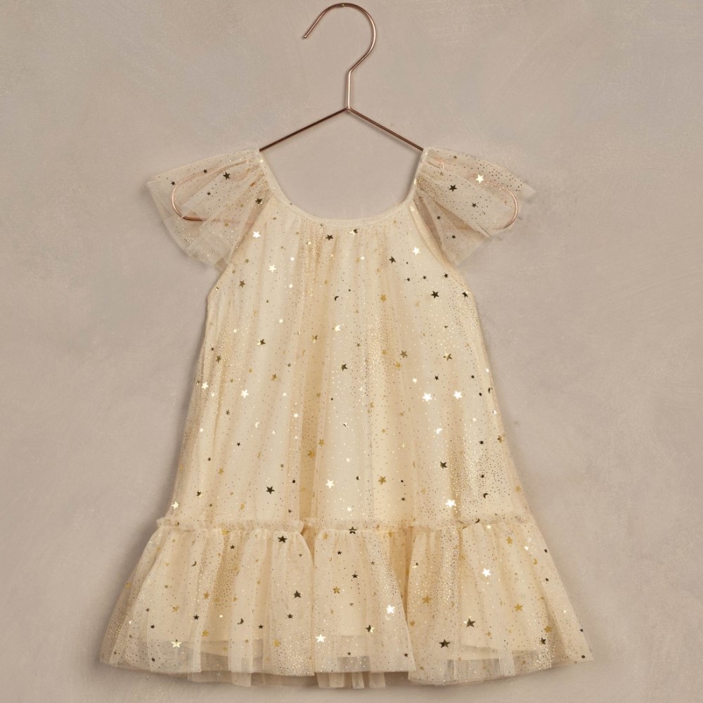 Edie Dress |  Champagne Stars