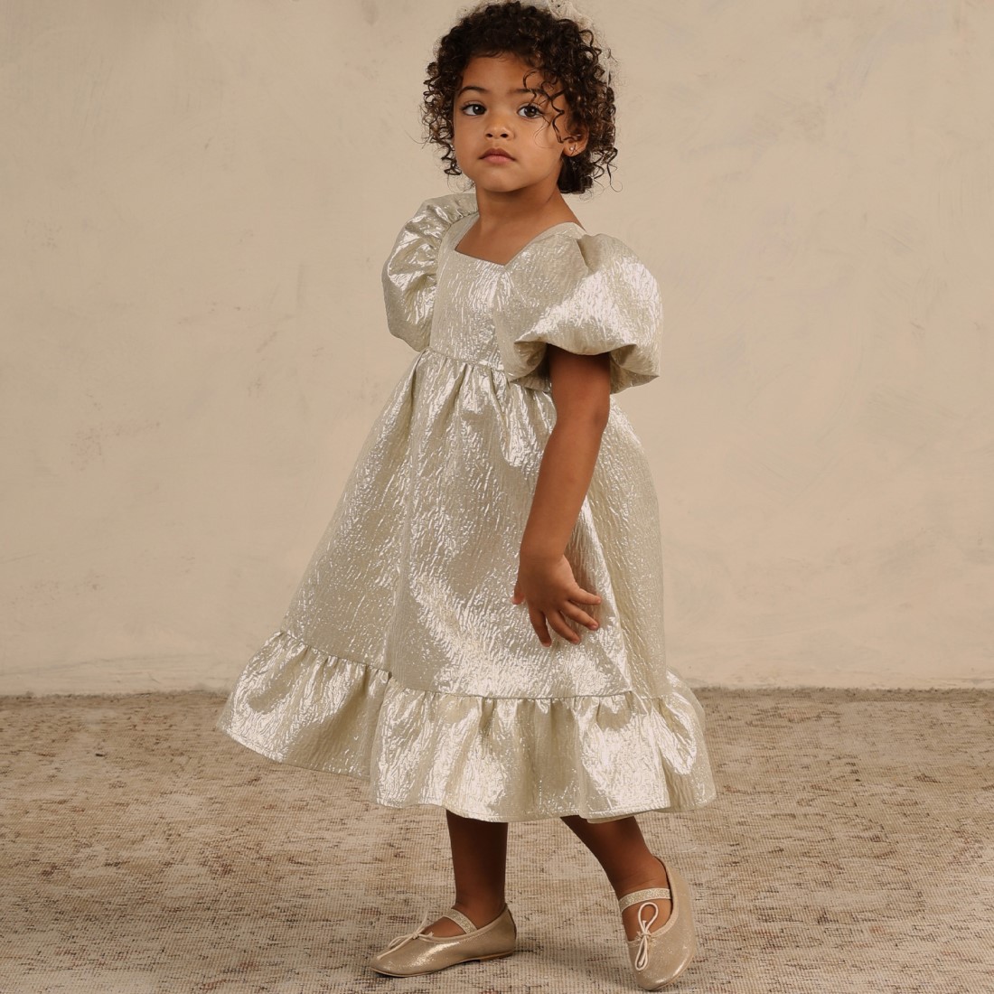 Augusta Dress | Champagne