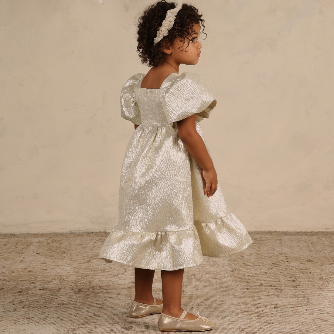 Augusta Dress | Champagne