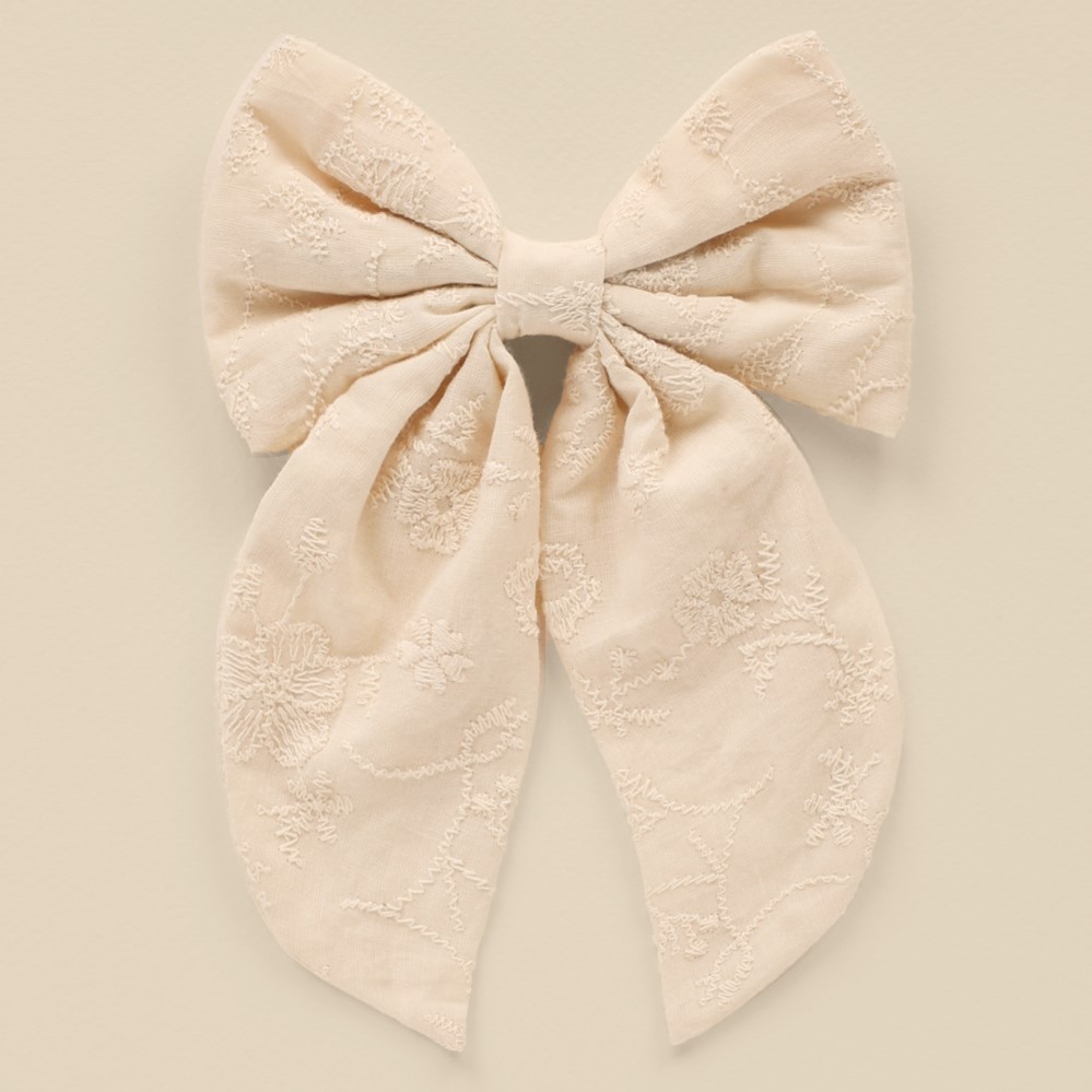 Oversized Bow | Natural