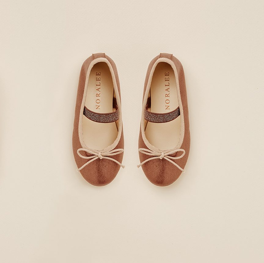 Ballet Flats | Gold Metallic