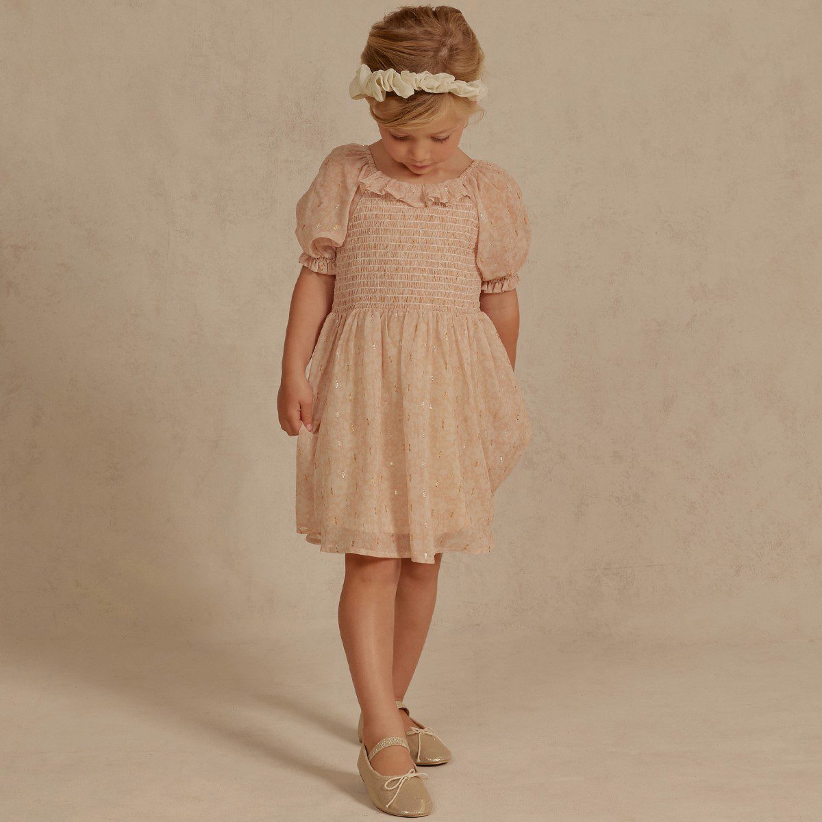 Millie Dress | Blush Floret