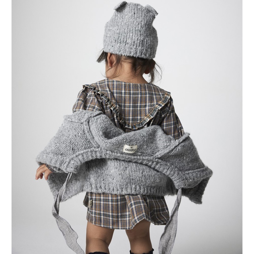 Andrea Flecked Tricot Cardigan