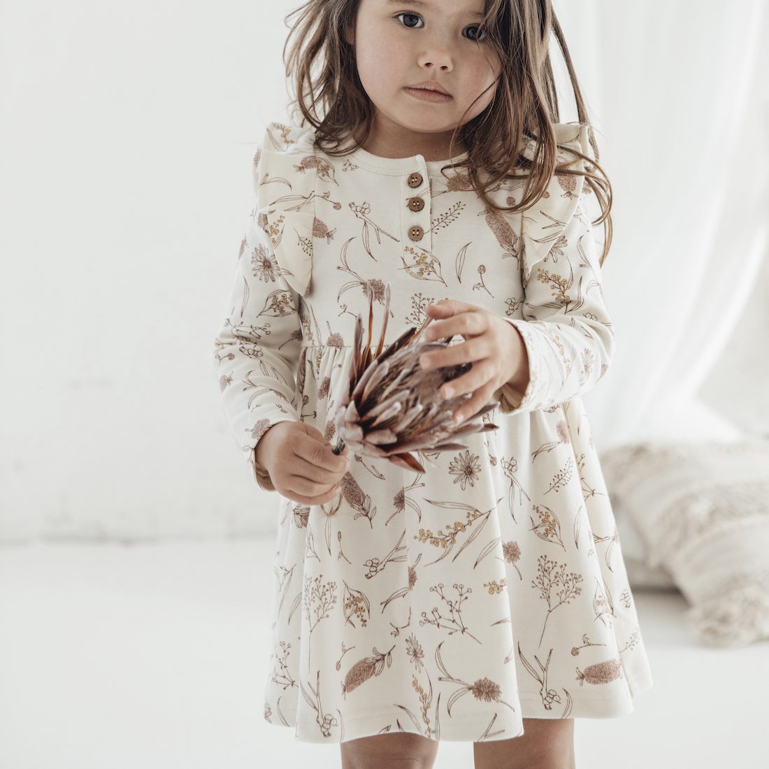 Native Flora Skater Dress