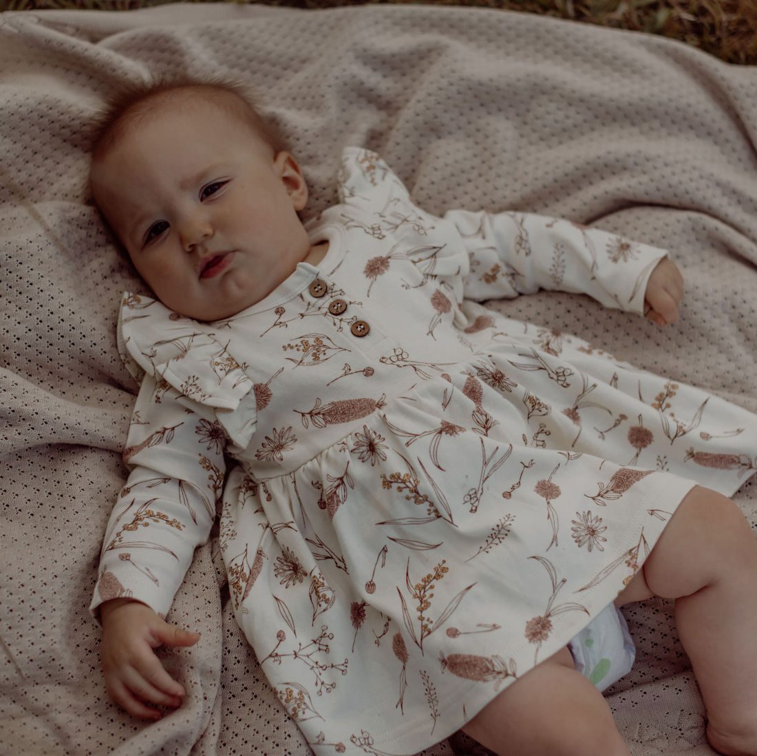 Native Flora Skater Dress