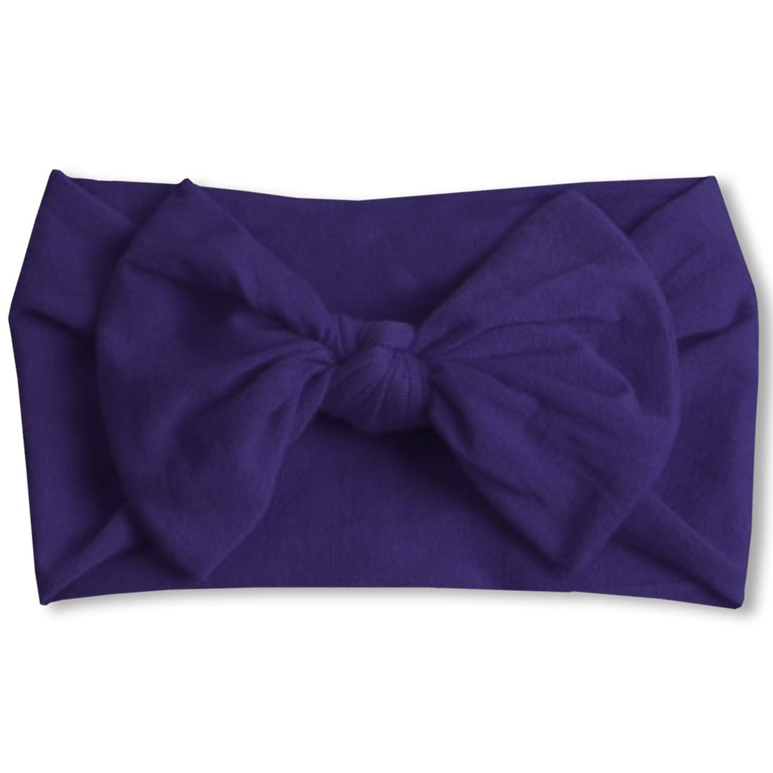 Navy Wide Nylon Headband