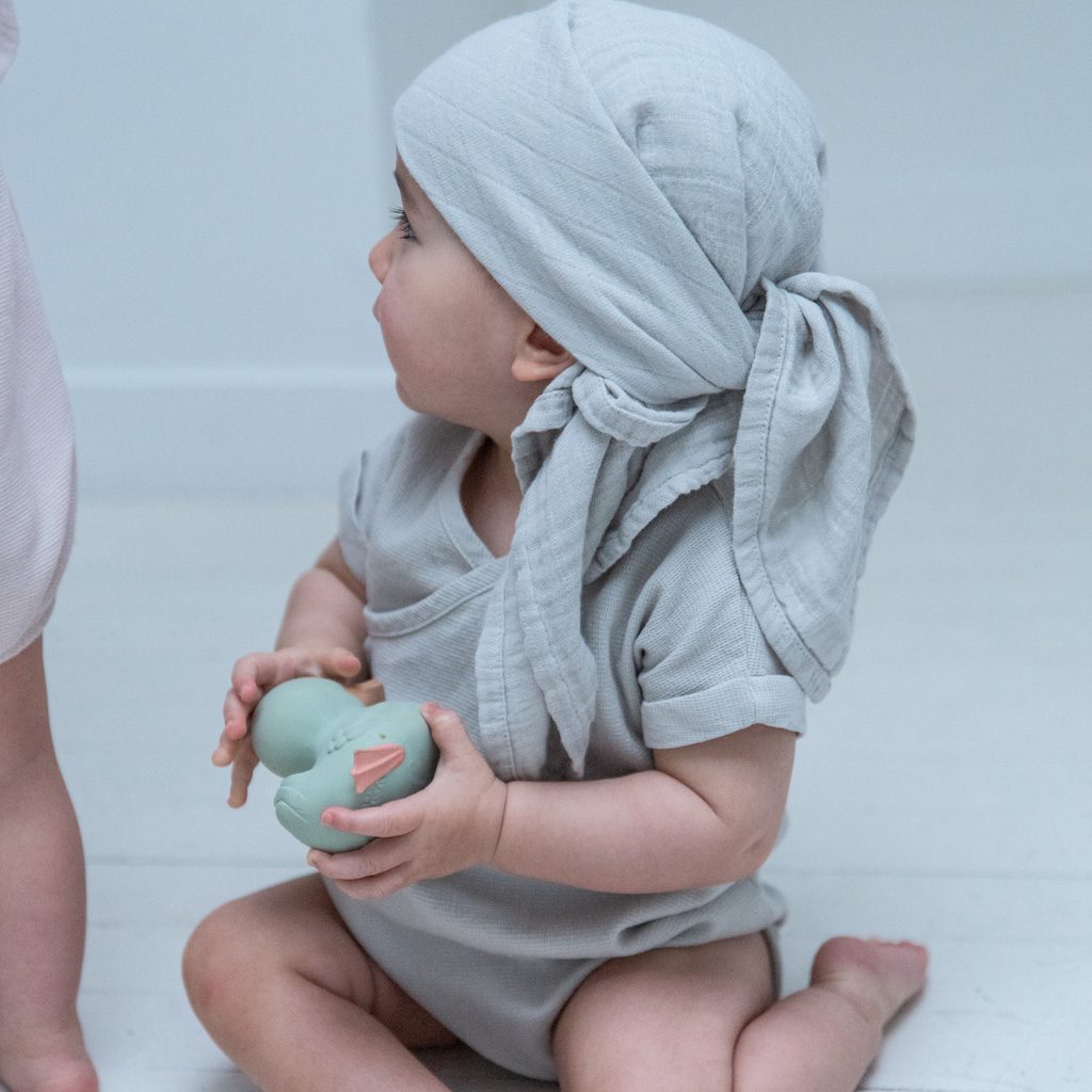 Nuage Honeycomb Romper | Rose Coquillage