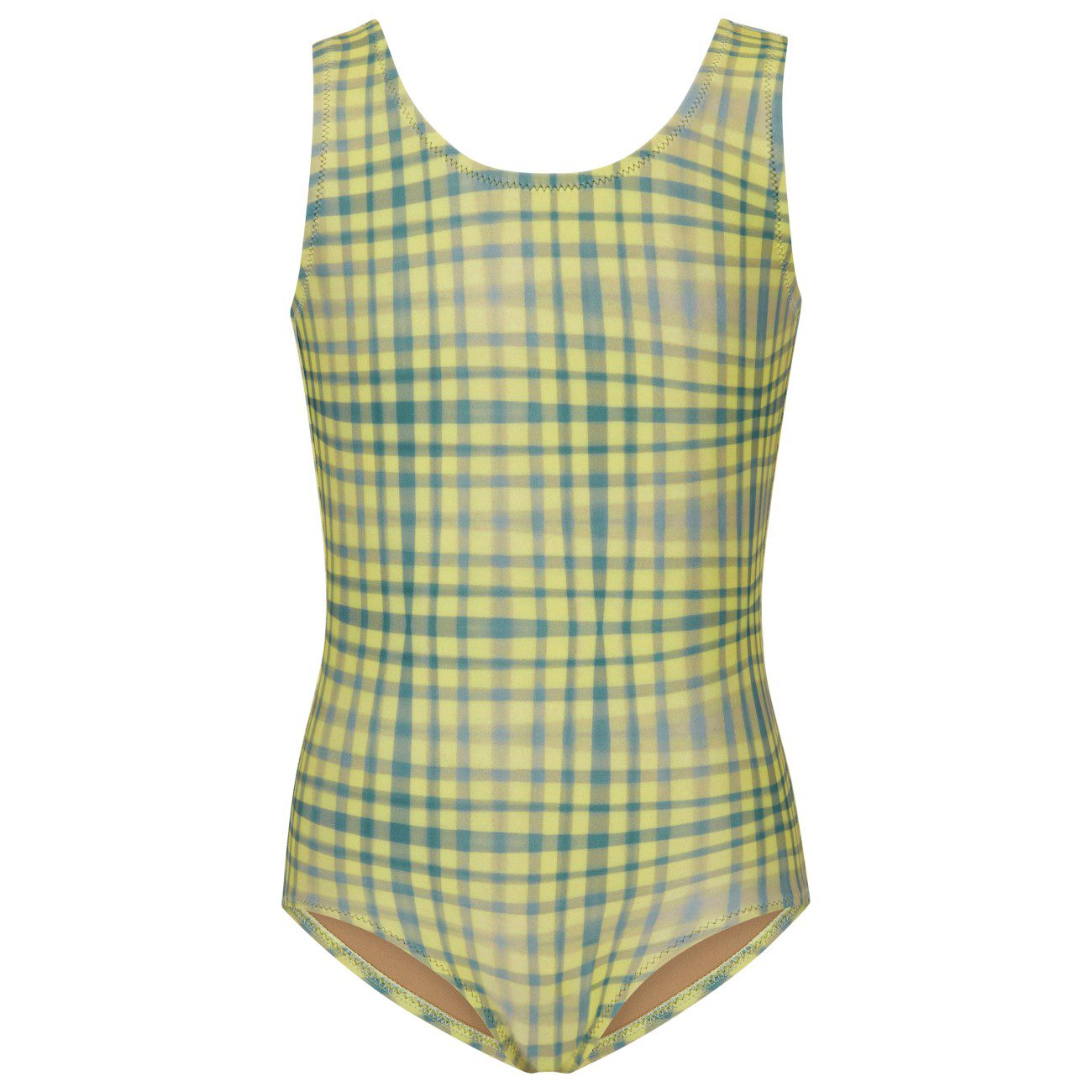 Green Painted Bathing Suit