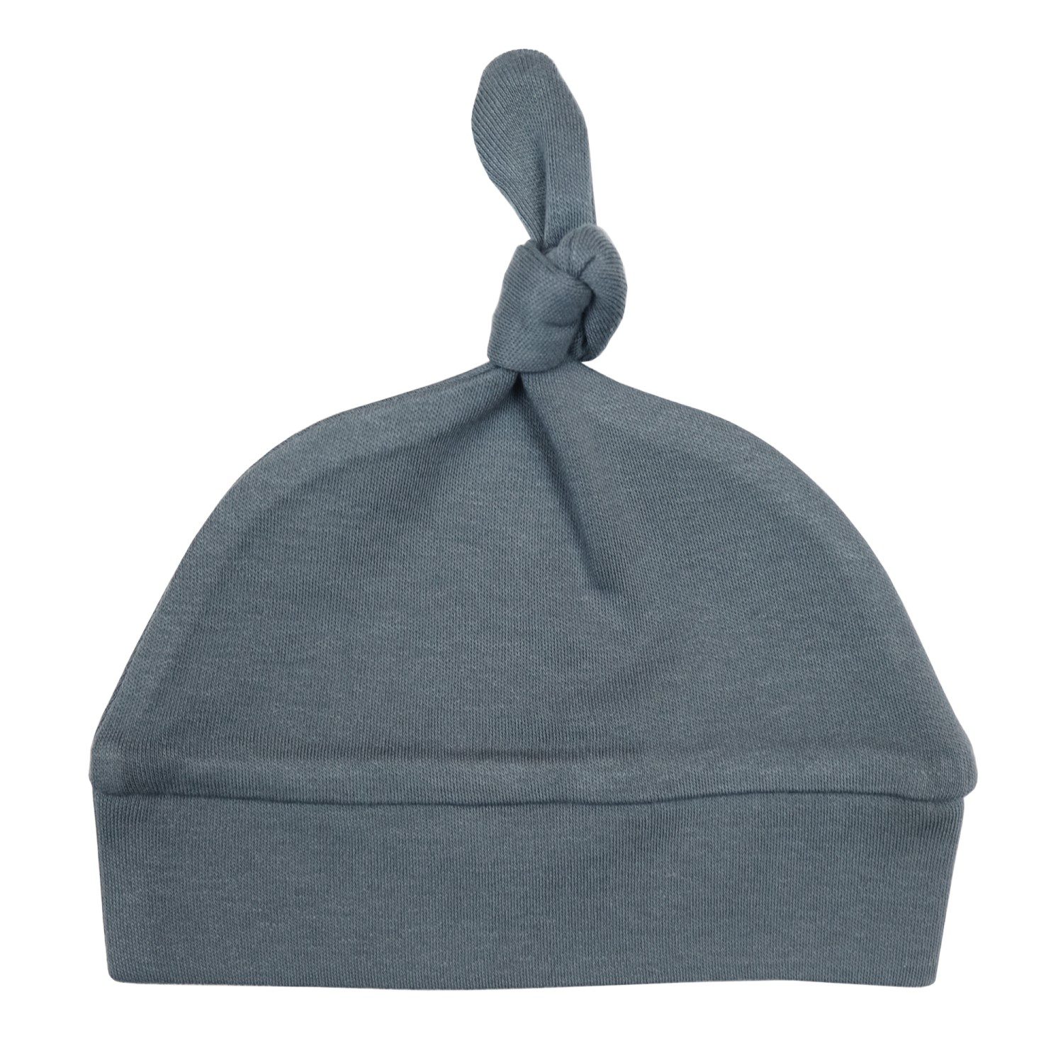 Banded Top Knot Hat | Moonstone