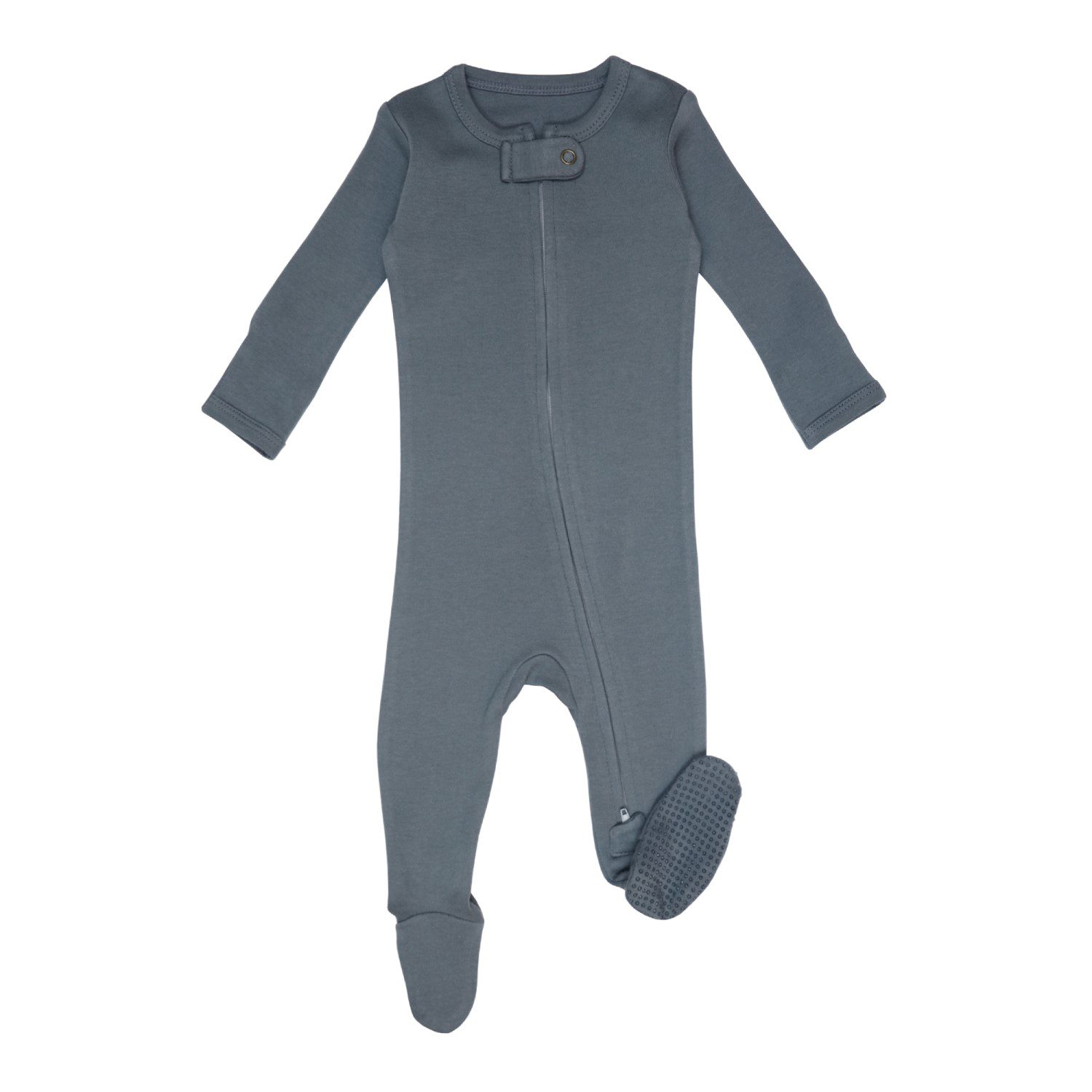 Zipper Footie | Moonstone