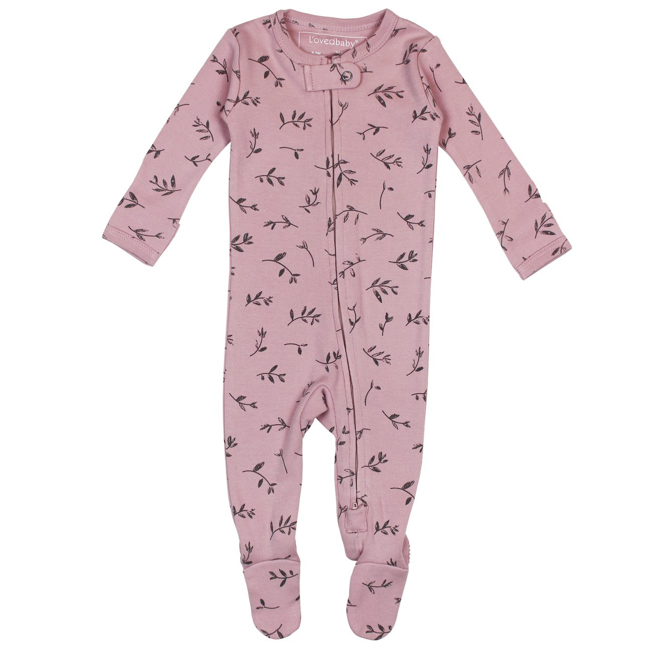 Zipper Footie | Blossom Flower