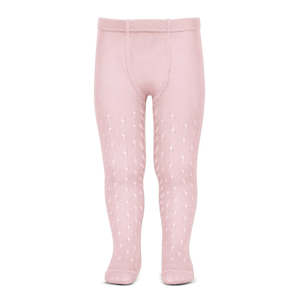 Openwork Tights | Pink