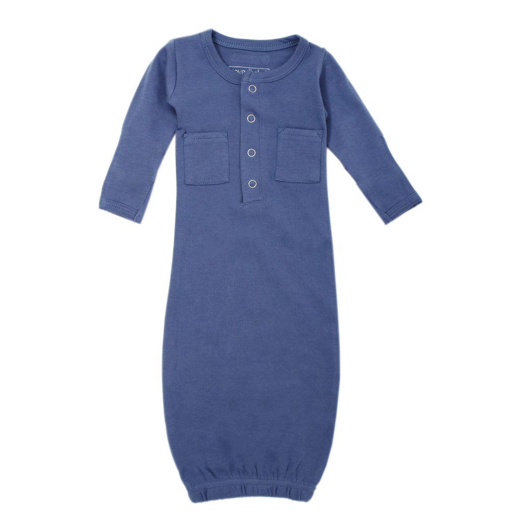 Organic Gown | Slate