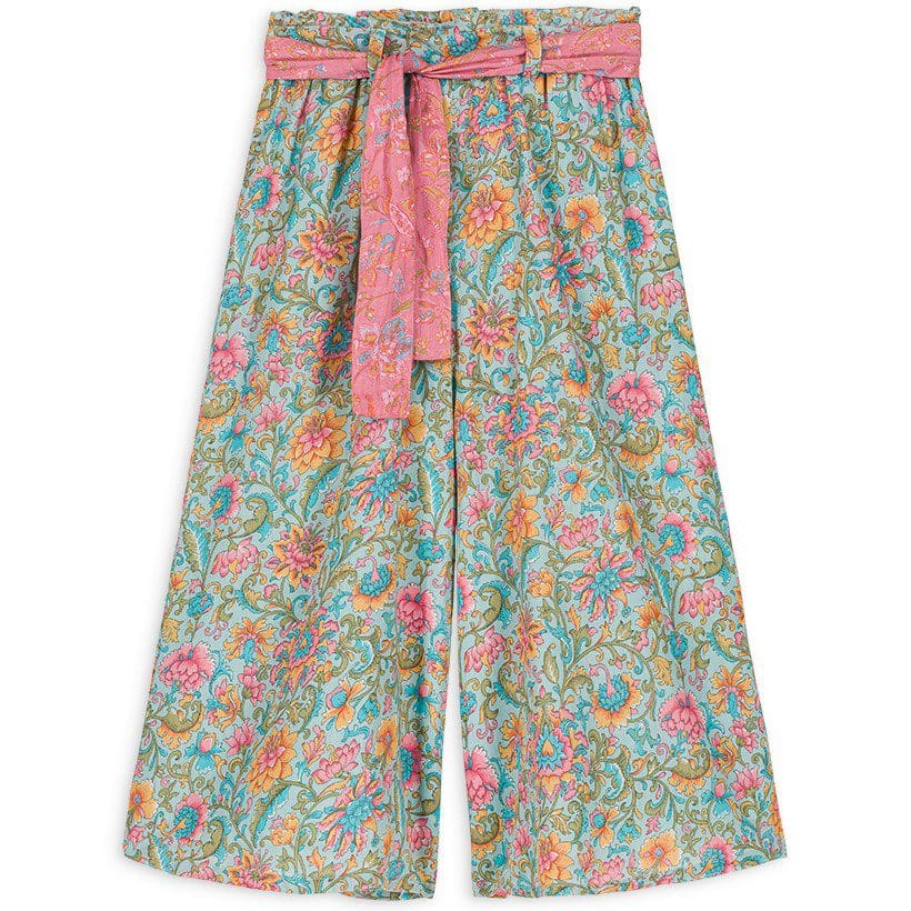 Pants Amandine | Blue Green