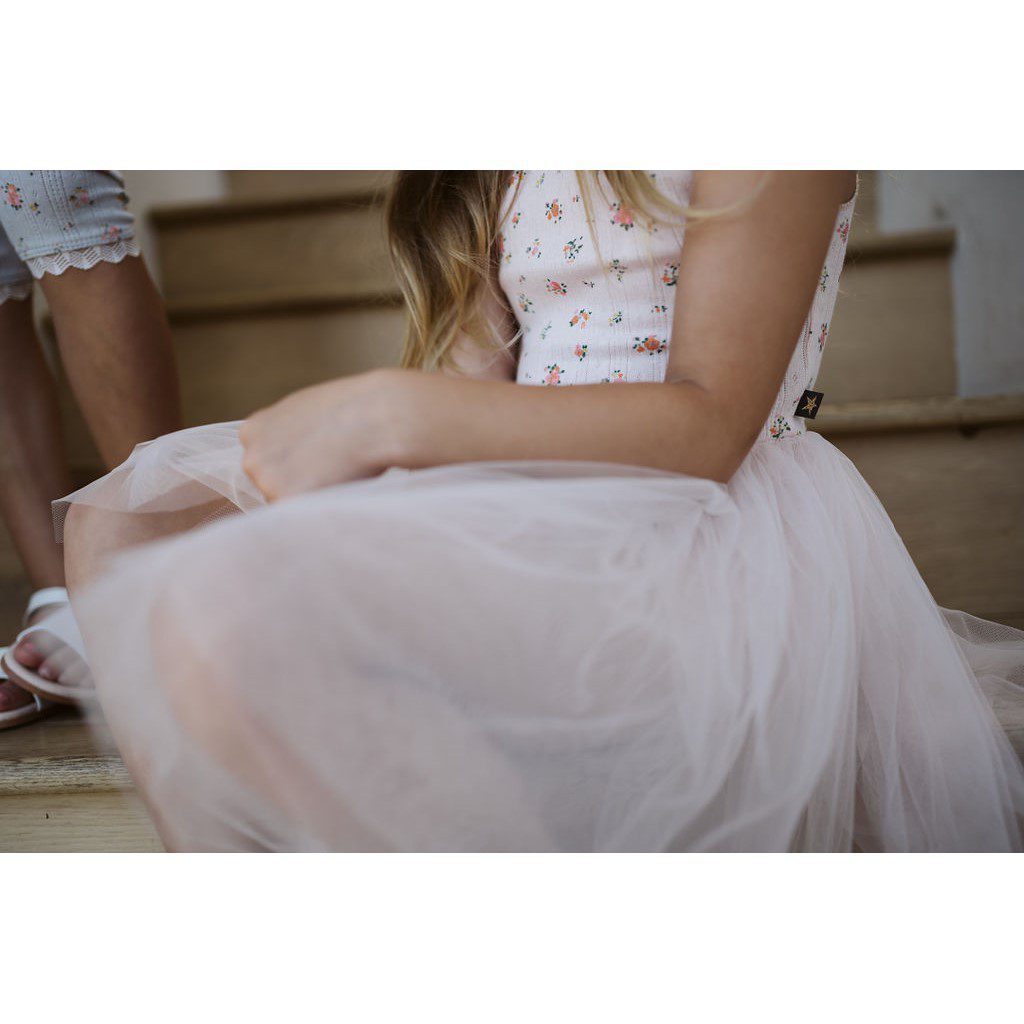 Vintage Flower Tutu | Ivory