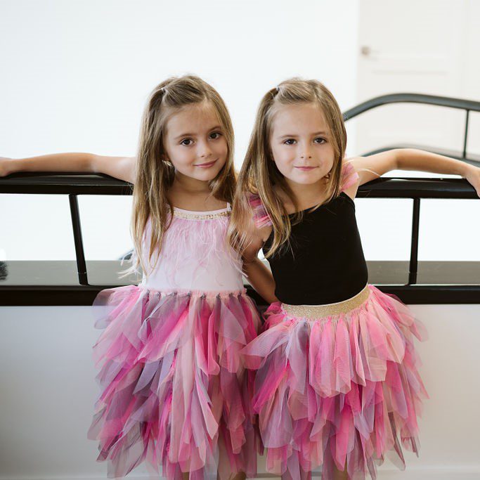 Frill Wave Set | Purple