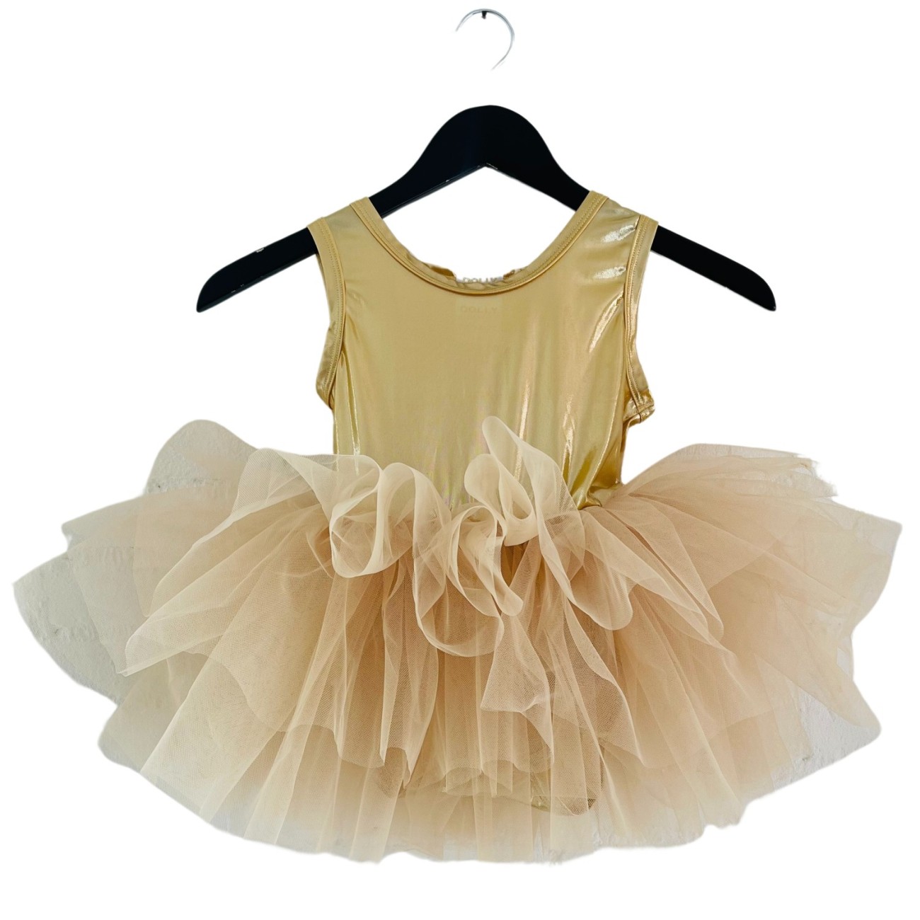 Metallic Timeless Tutu Dress | Gold
