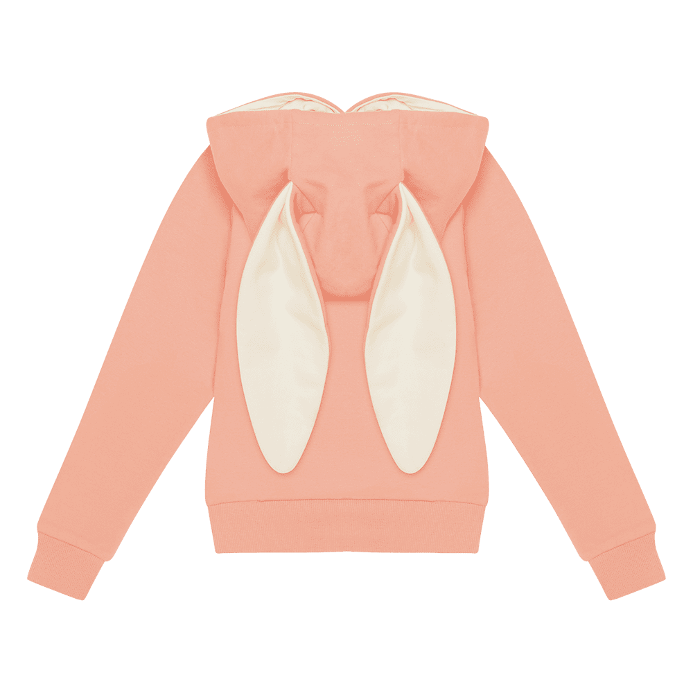 Pink Bunny Ears Hoodie & Trackpants