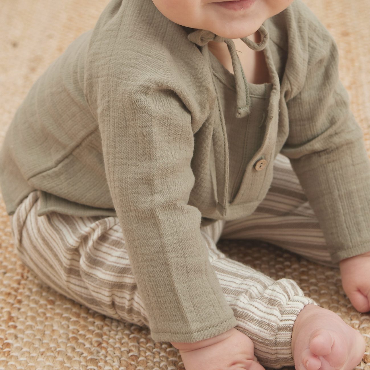 Fern Zion Shirt & Fern Stripe Woven Pant