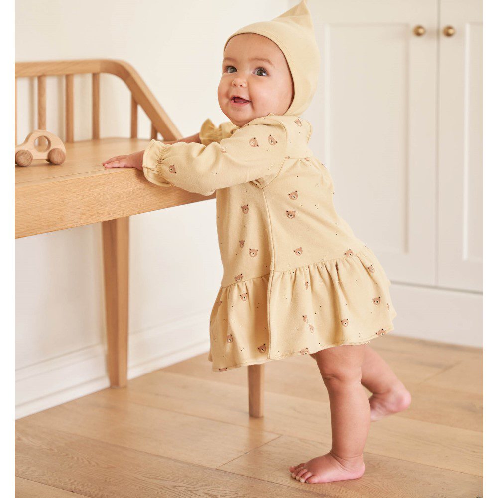 Tiered Jersey Dress W/ Bloomer | Bears