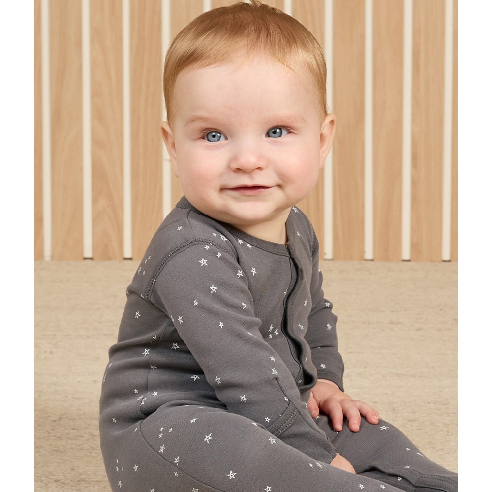 Full Snap Footie | Stars