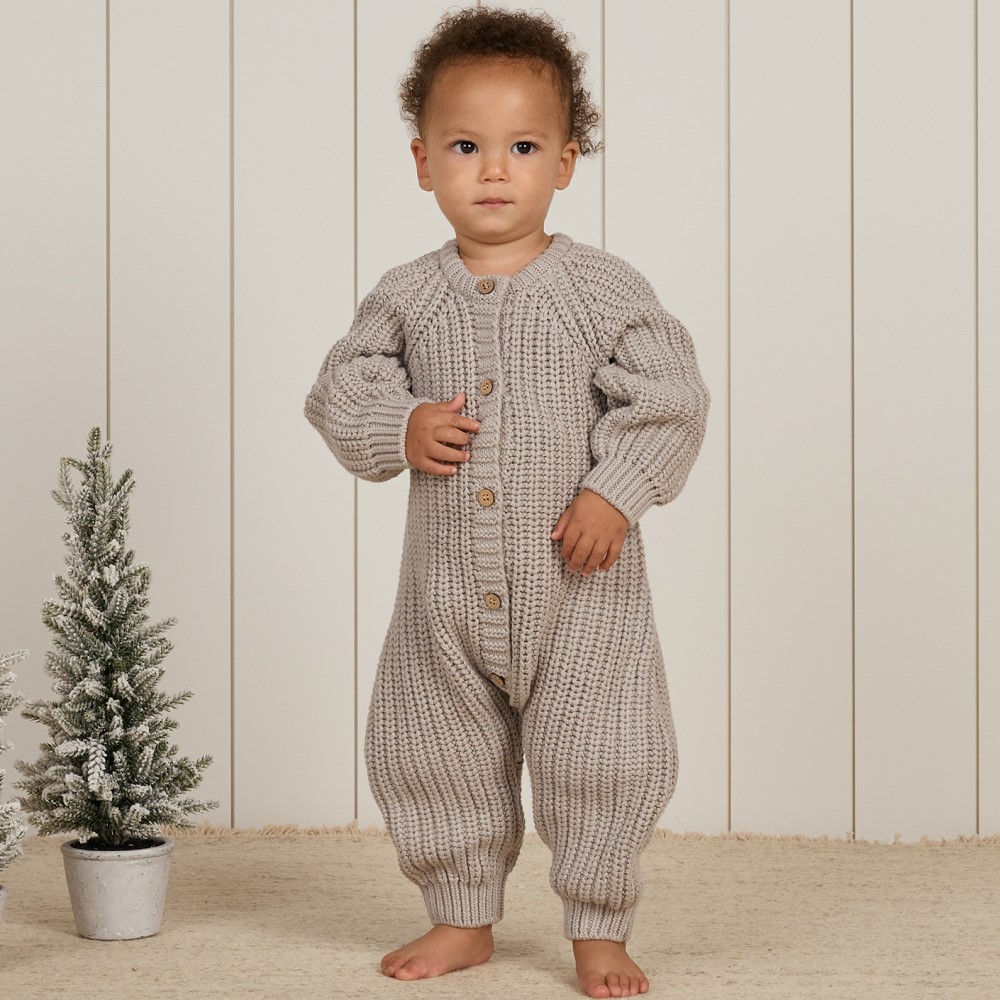 Chunky Knit Jumpsuit | Fog