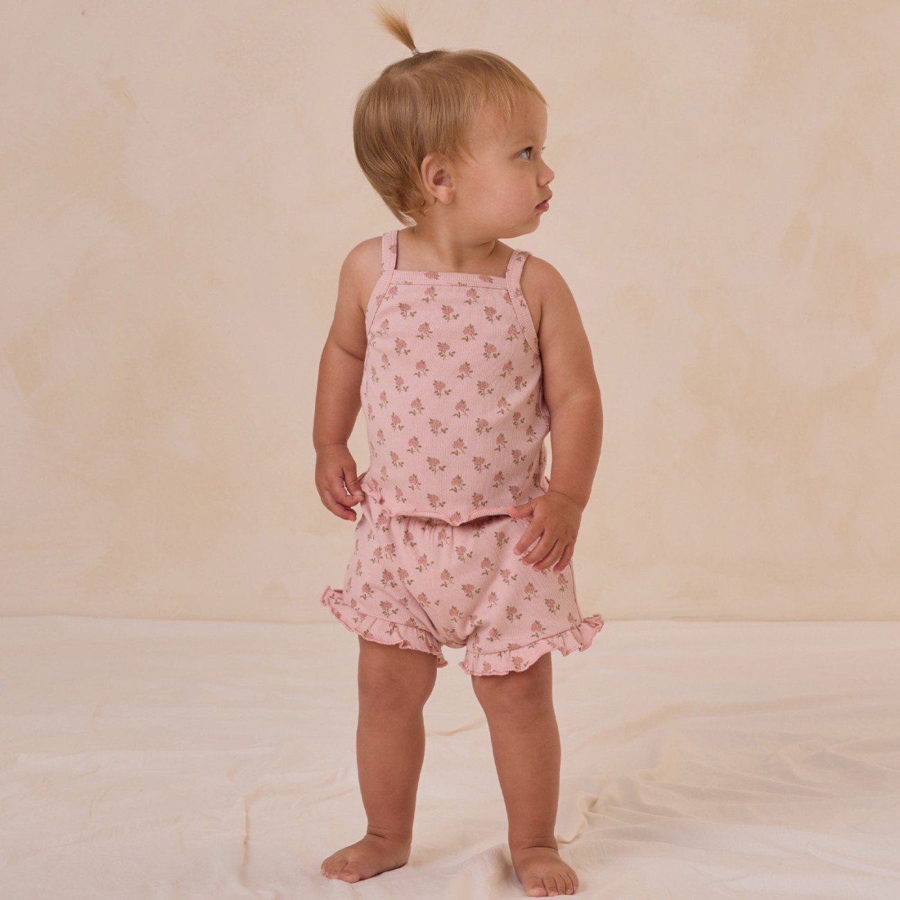 Evie Tank + Shortie Set | Roses