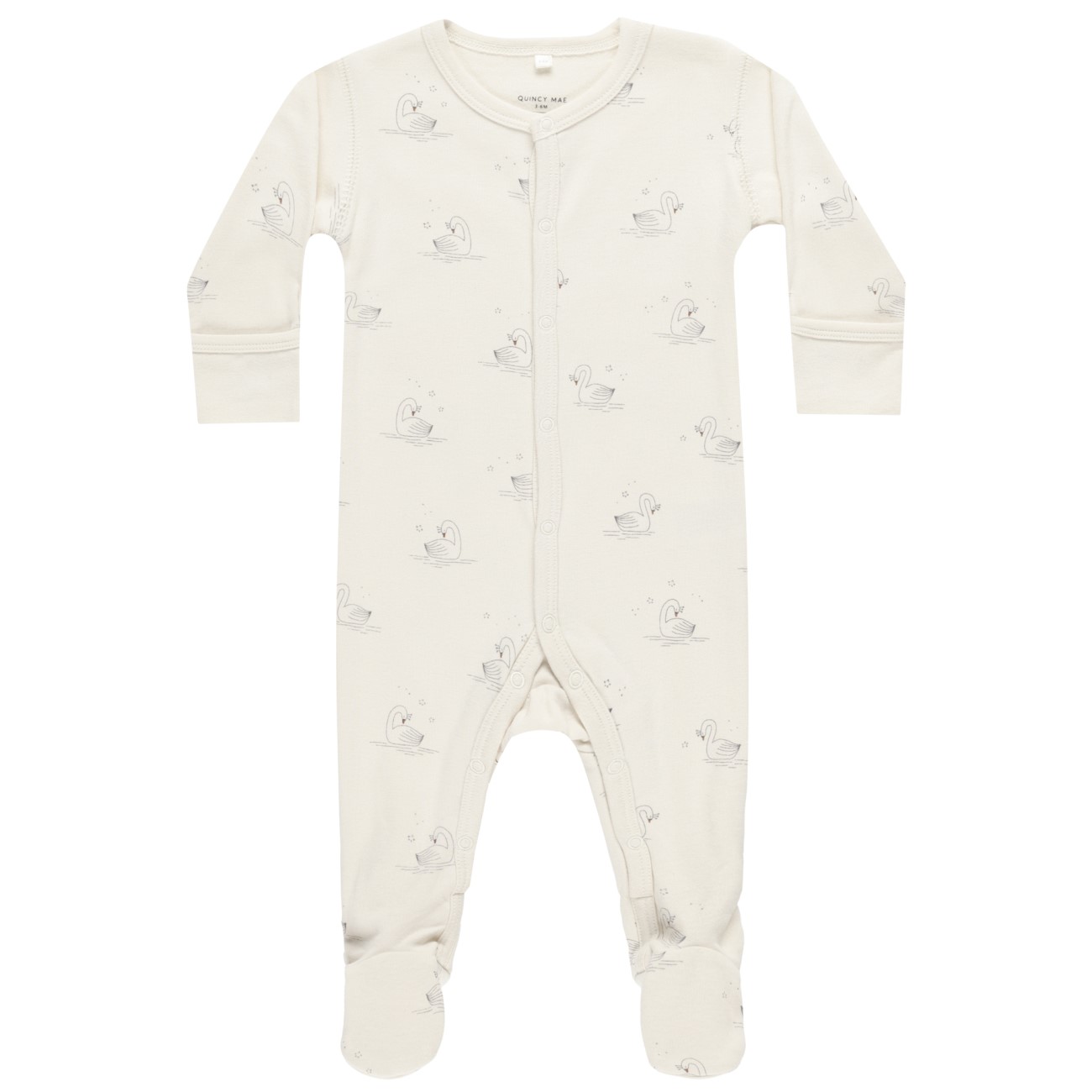 Full Snap Footie | Swans