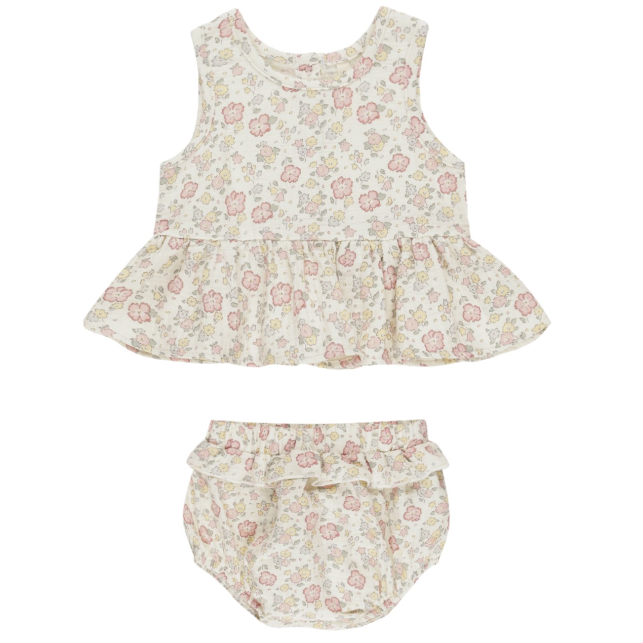 Sleeveless Peplum Set | Bloom