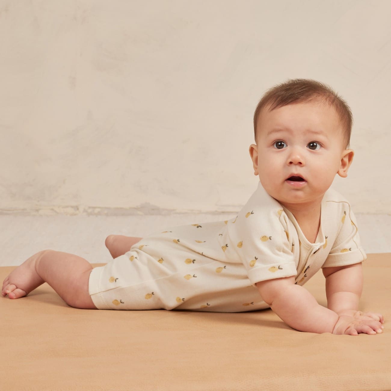 Boxy Pocket Tee + Short Set | Lemons