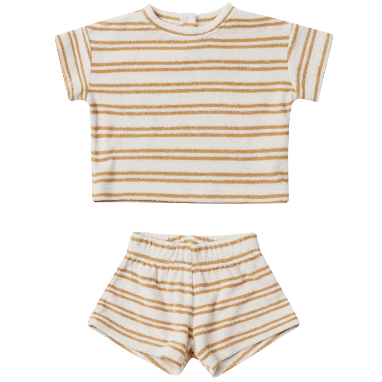 Terry Tee + Shorts Set | Honey