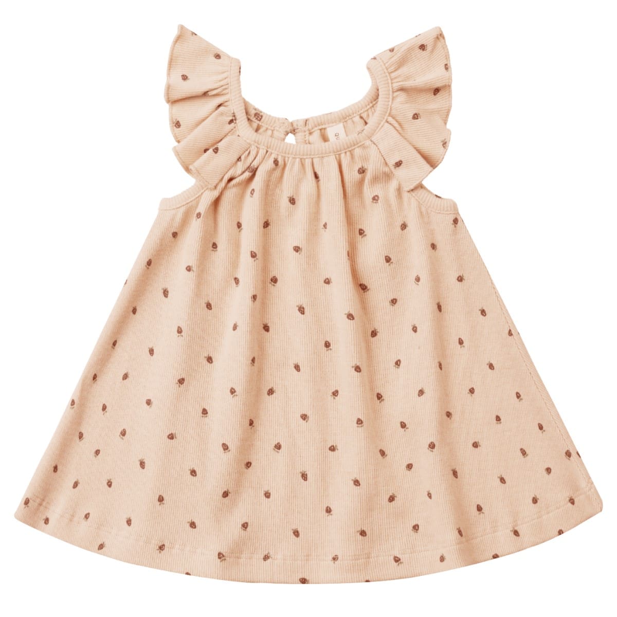 Ruffle Swing Dress | Strawberries