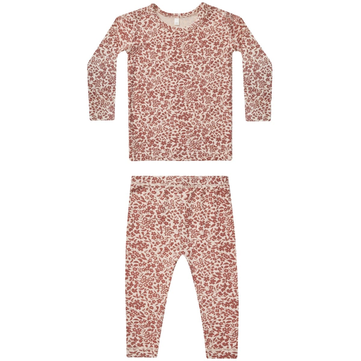 Bamboo Long Sleeve Pajama Set | Flower Field