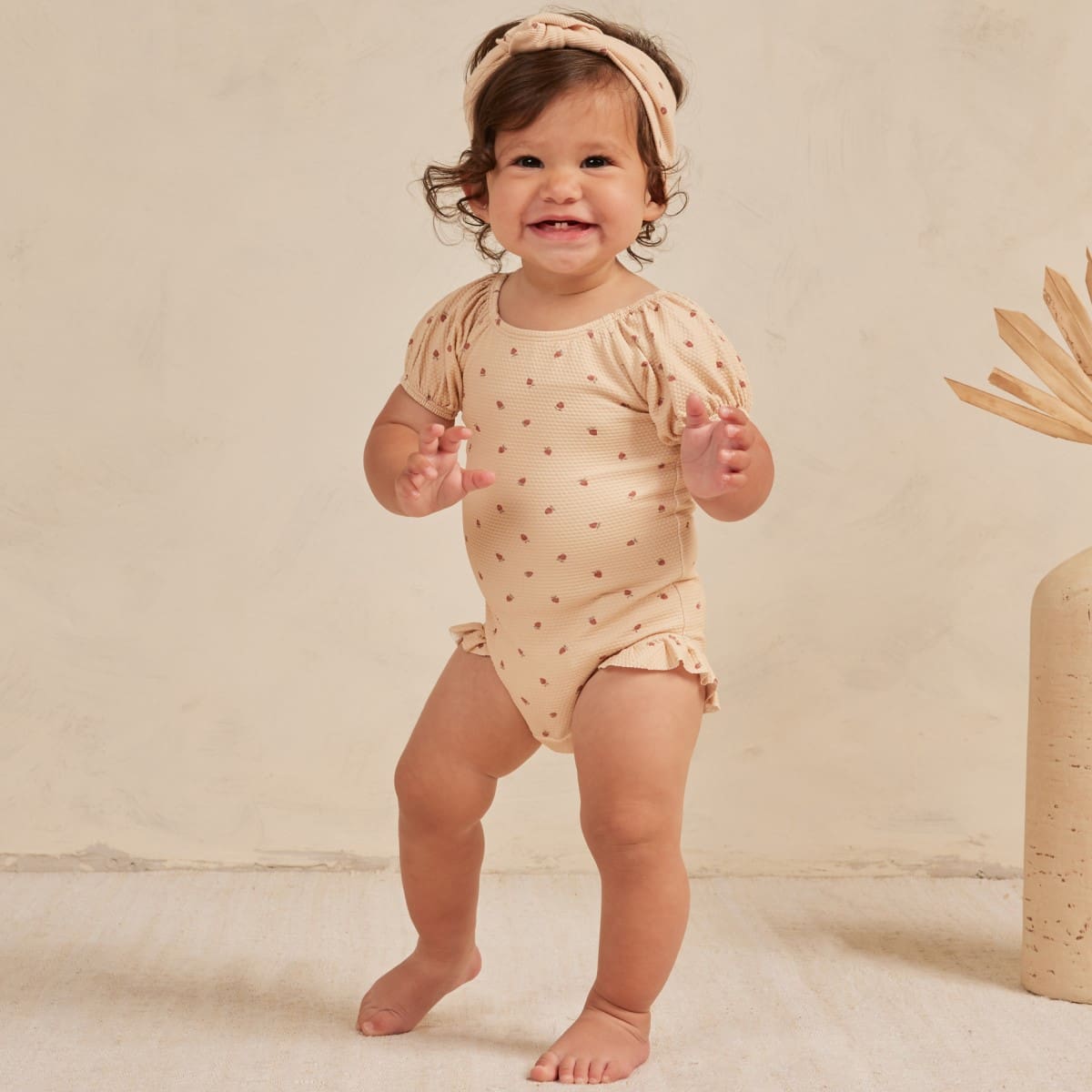 Catalina One-Piece Swimsuit | Strawberries