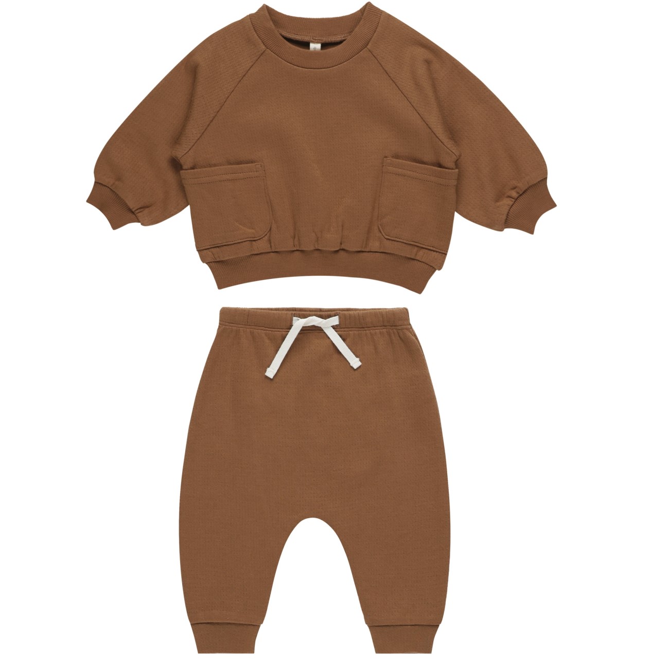 Pocket Sweatshirt & Sweatpants | Cinnamon