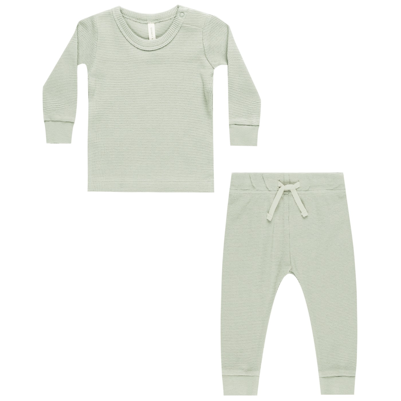 Waffle Top + Pant Set | Mint