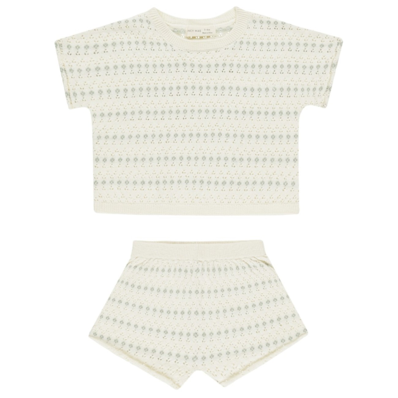 Relaxed Summer Knit Set | Ivory